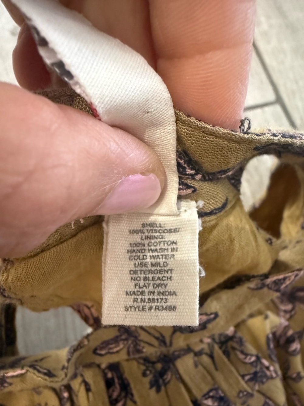 RAGA Olive Floral Cutout High-Neck romper Dress - Picture 5 of 8